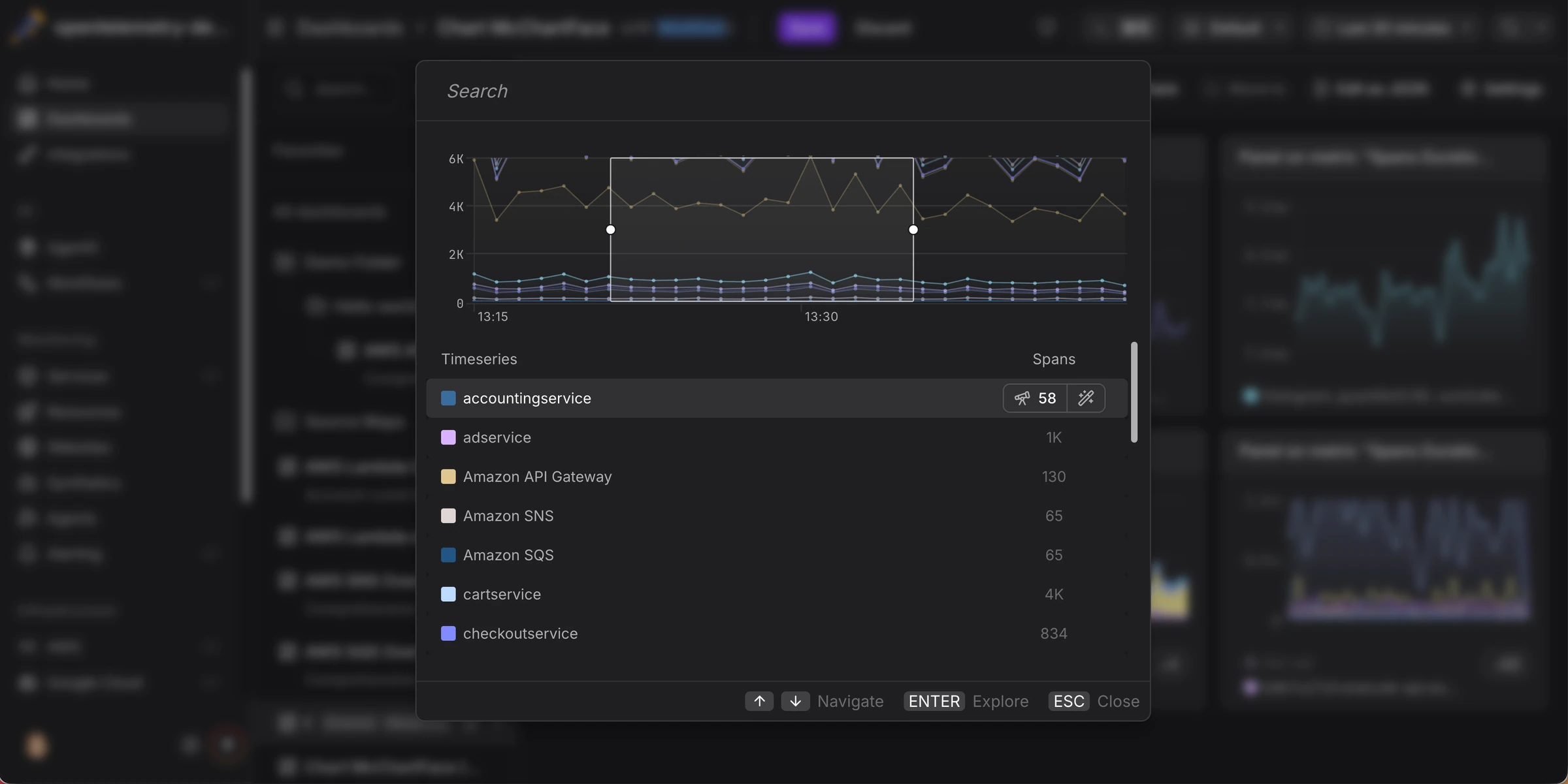 From PromQL queries to the underpinning raw telemetry