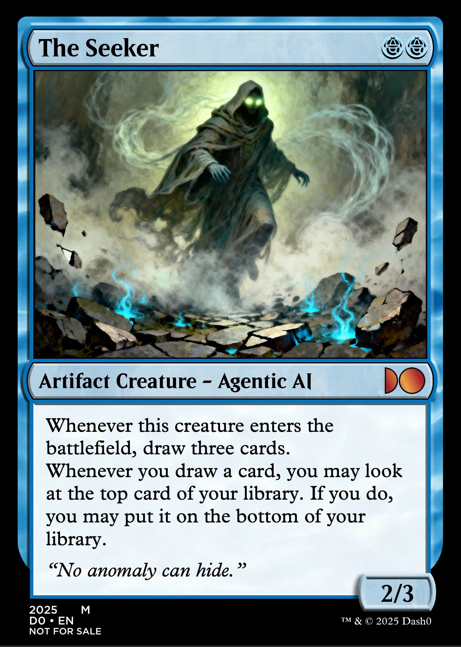 When two passions collide: The making of the Agent0 Magic the Gathering cards